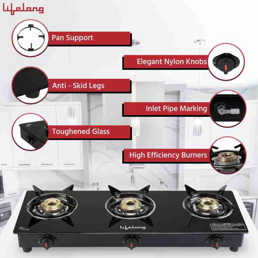 lifelong gas stove automatic