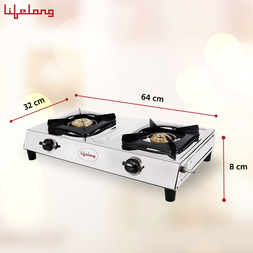 Lifelong gas stove 2 burner sale