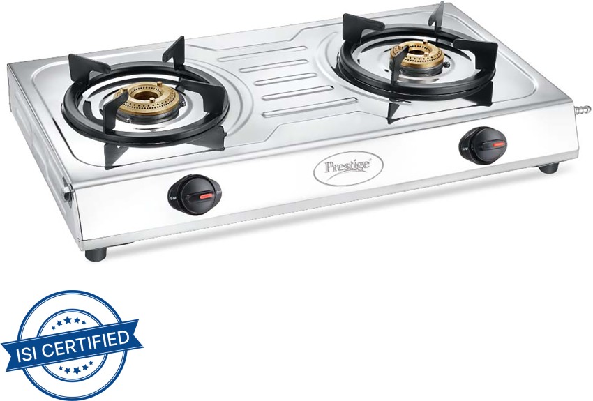 prestige gas stove 2 burner flipkart