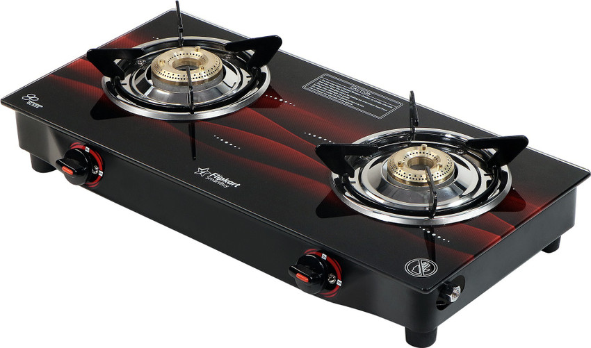 Flipkart SmartBuy Imperio Red 2 Burners Glass Manual Gas Stove Price in India Buy Flipkart SmartBuy Imperio Red 2 Burners Glass Manual Gas Stove online at Flipkart