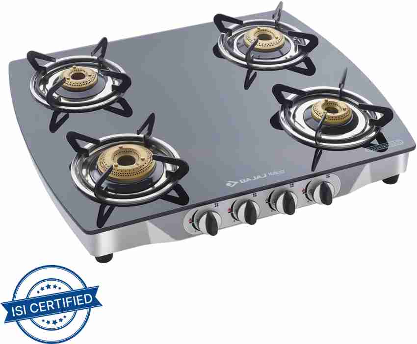 bajaj 4 burner gas stove price