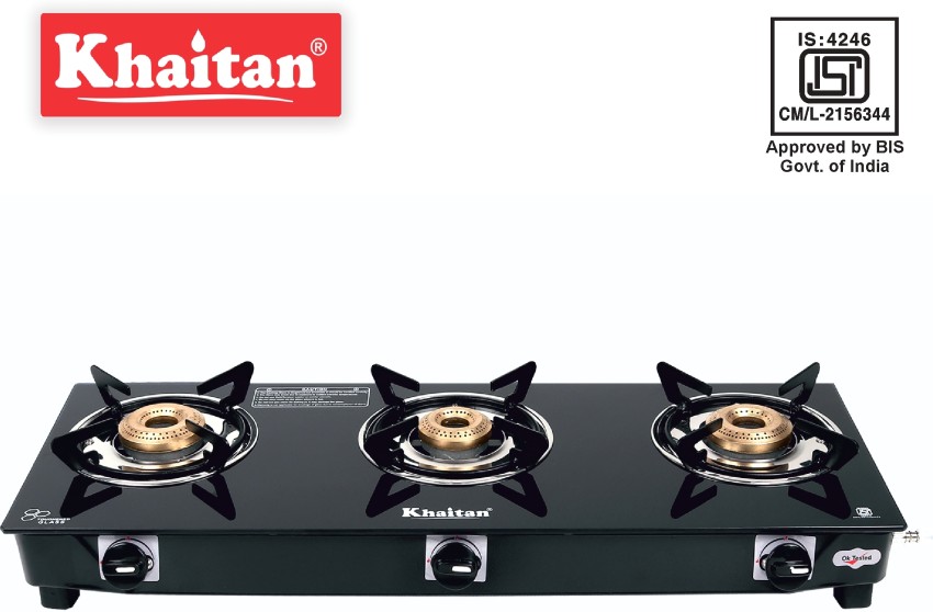 Stainless steel gas stove deals 3 burner flipkart