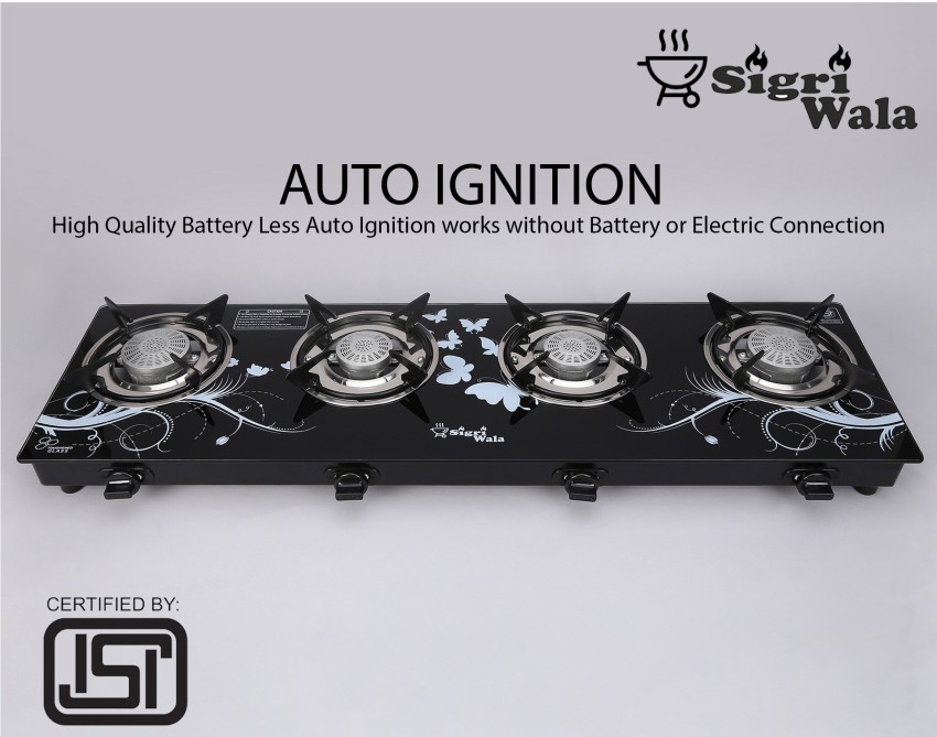 auto ignition gas stove without electricity