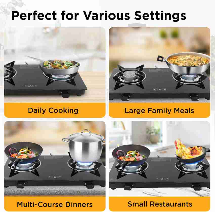 Flipkart gas stove 2 burner best sale