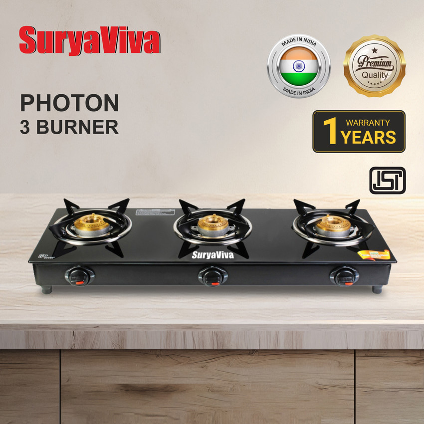 Flipkart gas stove 3 burner online
