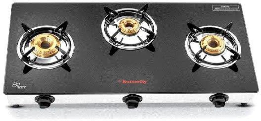 butterfly radiant gas stove 3 burner price