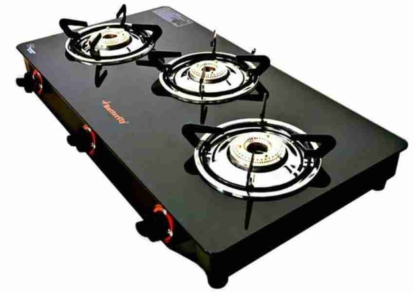 Butterfly Trio 3 Burner Glass Manual Gas Stove Price in India Buy Butterfly Trio 3 Burner Glass Manual Gas Stove online at Flipkart