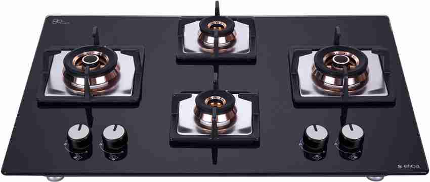 Elica FLEXI FB HCT 470 DX Brass Automatic Hob