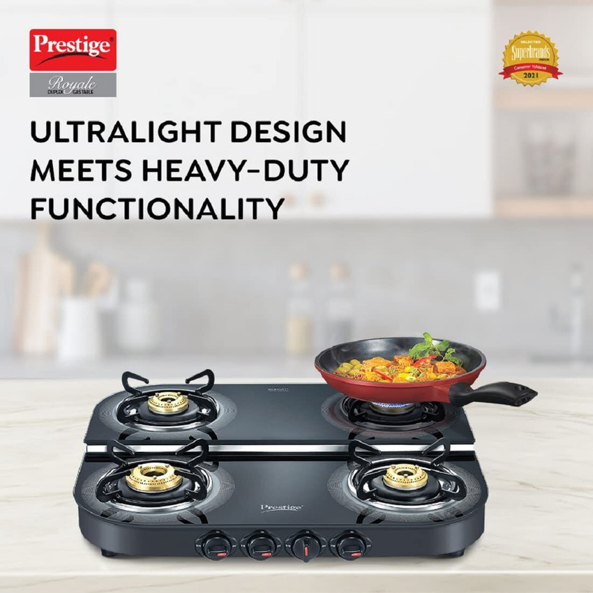 Prestige duplex new arrivals gas stove