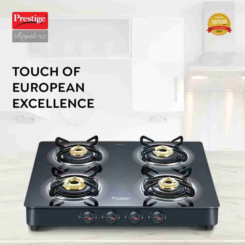 Prestige royale gas store stove 4 burner
