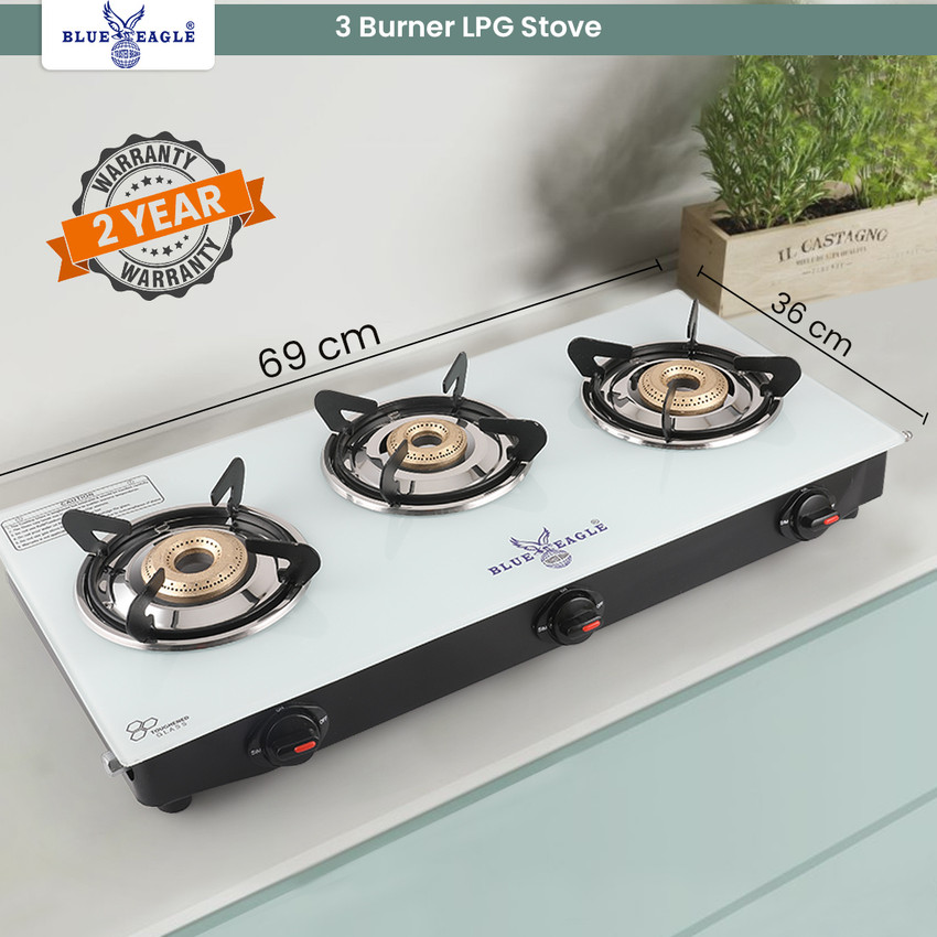 White gas clearance stove