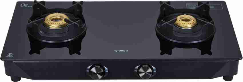 Elica CREST 266 NERO Glass Manual Gas Stove Price in India Buy Elica CREST 266 NERO Glass Manual Gas Stove online at Flipkart