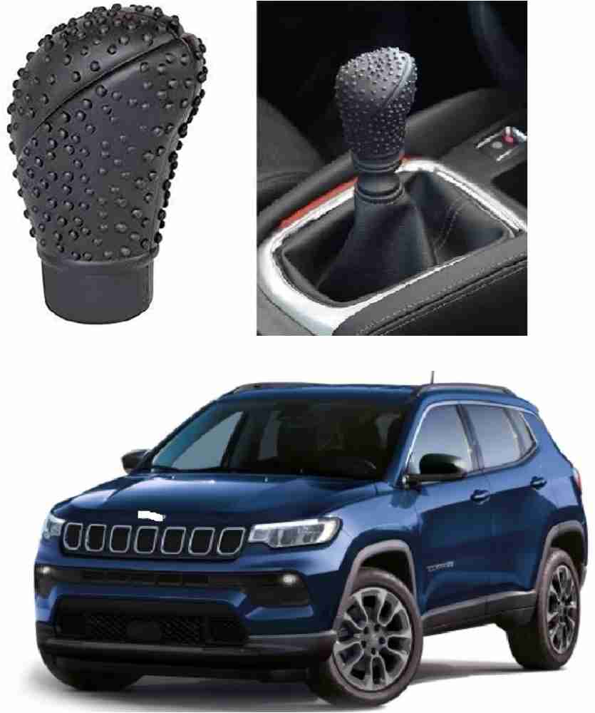 AutooNation Best Car Gear Shift Knob Cover 1Pcs Black Color For Jeep Compass  Gear Shift Collar Price in India - Buy AutooNation Best Car Gear Shift Knob  Cover 1Pcs Black Color For