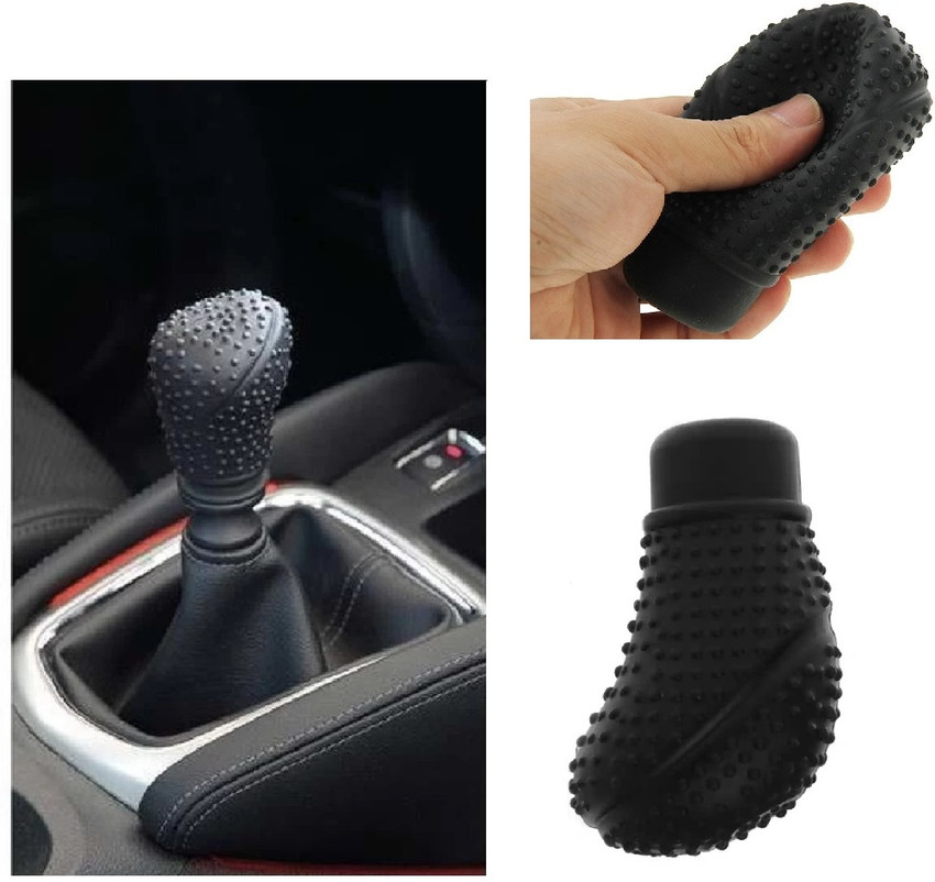 AutooNation Best Car Gear Shift Knob Cover 1Pcs Black Color For