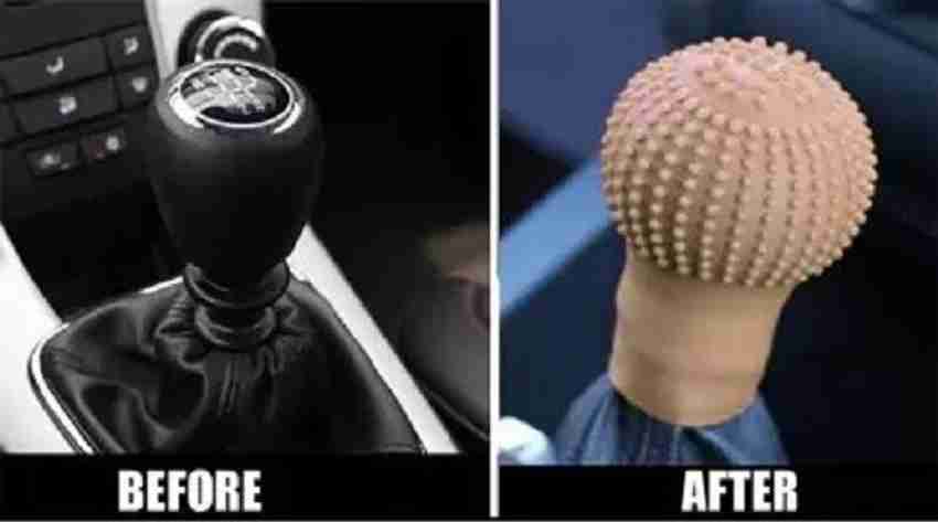 ANAYA G Gear Shift Knob Cover Beige For Scropio Gear Shift Collar
