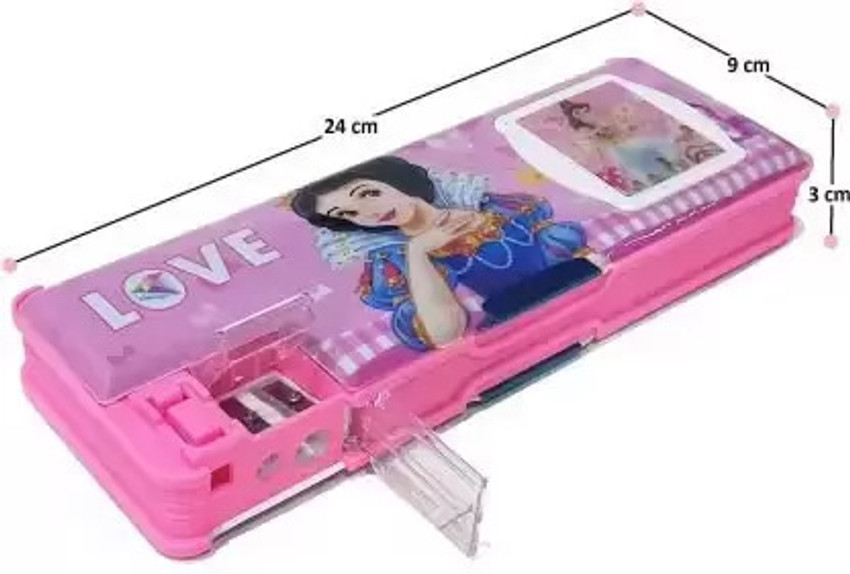 Flipkart ZYNATY Barbie Geometry Box Double Side Open With