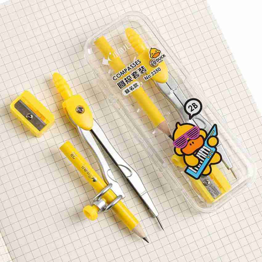 Teaching compass Teacher Compass Drawing Tool Drafting and Drawing Yellow 