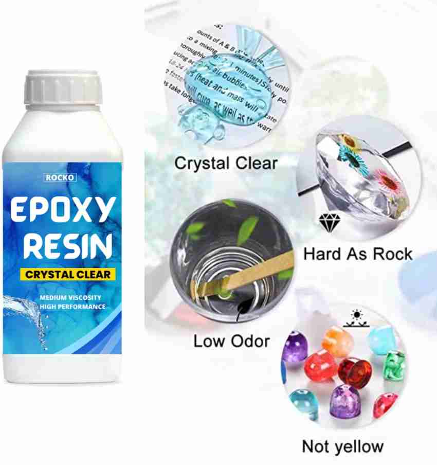 Rockoshop 2:1 Crystal Clear 300 gram Epoxy Resin