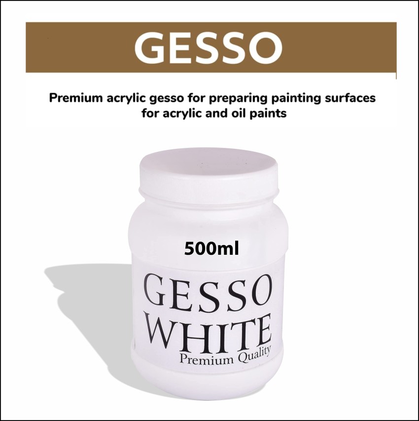 LITTLE BIRDIE ACRYLIC GESSO White 225ml Bottle White Gesso for Oil Painting  Price in India - Buy LITTLE BIRDIE ACRYLIC GESSO White 225ml Bottle White Gesso  for Oil Painting online at