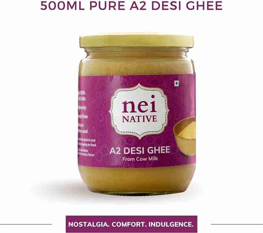 Nei Native A2 Cultured Desi Ghee, Homemade and Artisanal