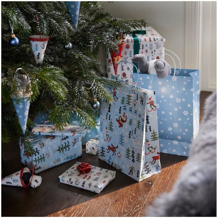 Ikea christmas gift discount bags