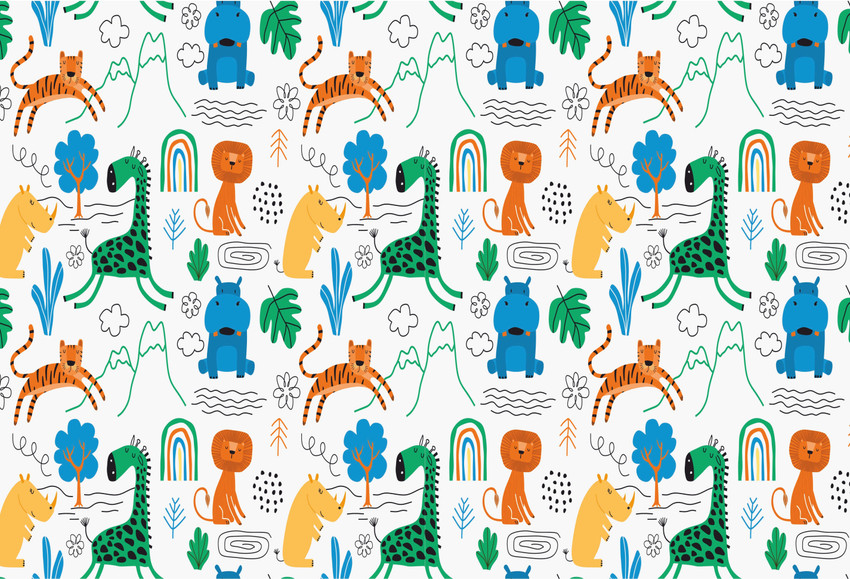 Animal wrapping paper store