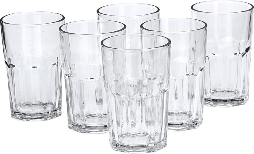1st Time (Pack of 6) Molded Design Drinking Glass - G6 (Pack Of 6) Glass  Set Water/Juice Glass Price in India - Buy 1st Time (Pack of 6) Molded  Design Drinking Glass 