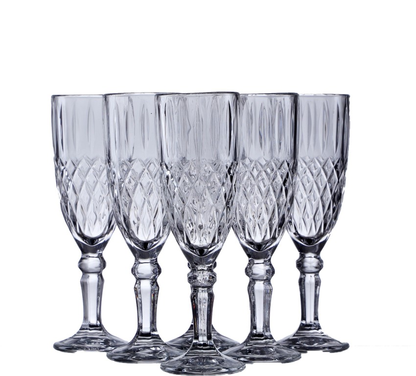 RUPAVATIYA (Pack of 6) (Pack of 6) Wine Glass - Glass Set Wine Glass Price  in India - Buy RUPAVATIYA (Pack of 6) (Pack of 6) Wine Glass - Glass Set  Wine Glass online at