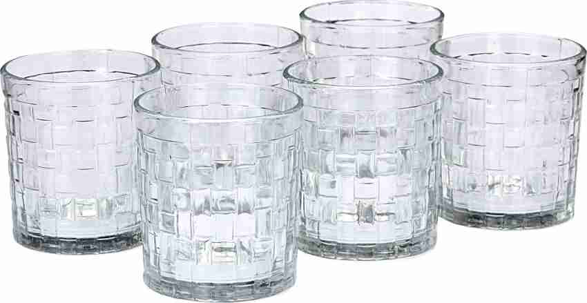 1st Time (Pack of 6) Molded Design Drinking Glass - G6 (Pack Of 6) Glass  Set Water/Juice Glass Price in India - Buy 1st Time (Pack of 6) Molded  Design Drinking Glass 