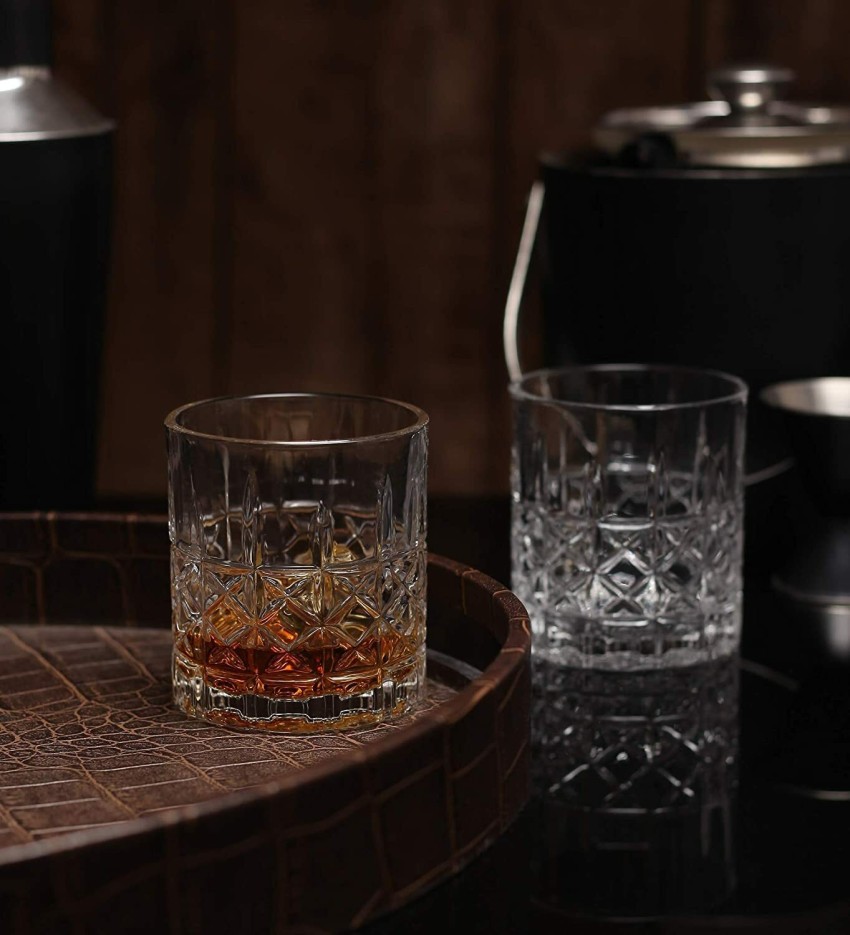 The Night Sip (Pack of 2) Whiskey Glasses Set of 2 Pcs- 250ml