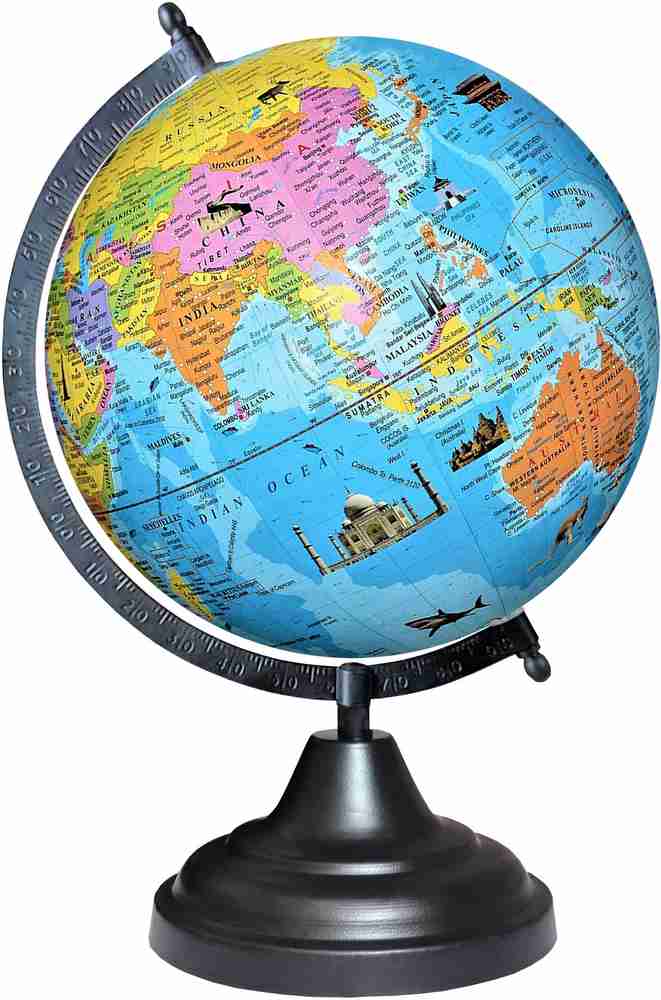 32cm Led Globe Earth World Map Ball Lamp Lighting Office, 44% OFF