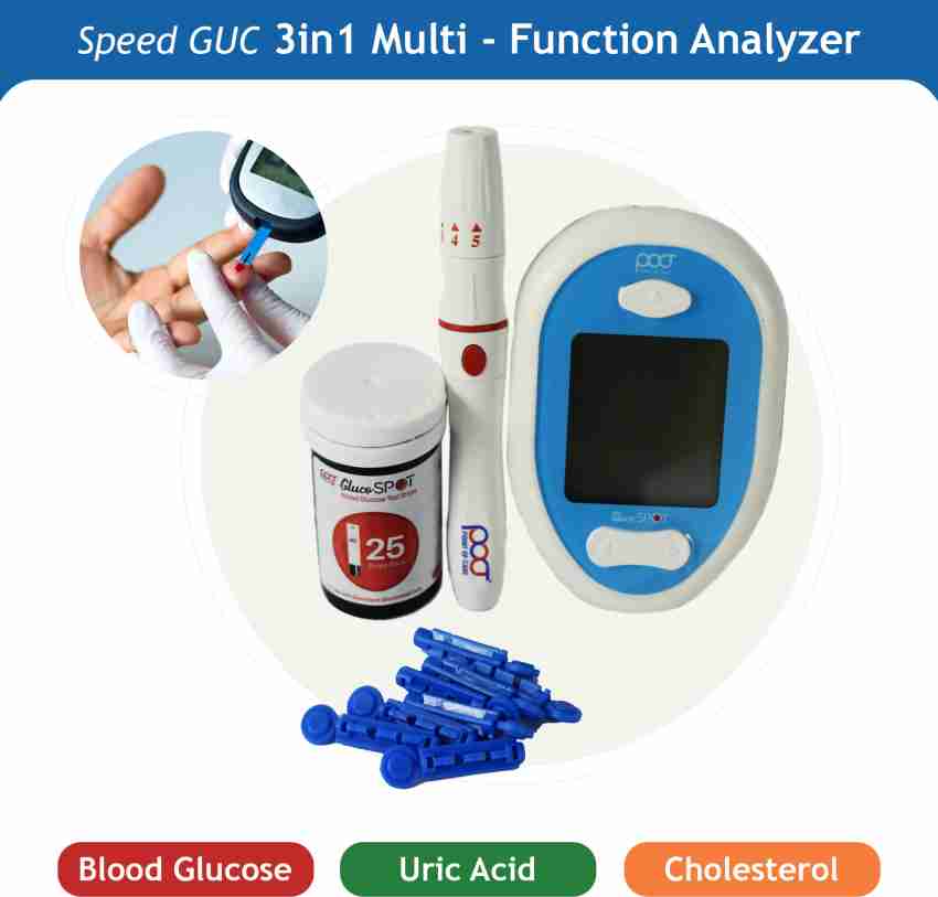 Uric Acid Test Strip Cholesterol Test Strips Blood Glucose Test Strips  SpeedGUC