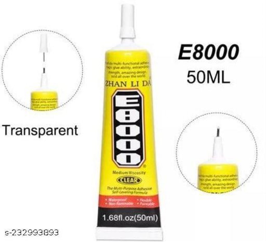 Epax E8000 Adhesive transparent Glue - Buy Epax E8000 Adhesive transparent  Glue Online at Best Prices in India - Sports & Fitness