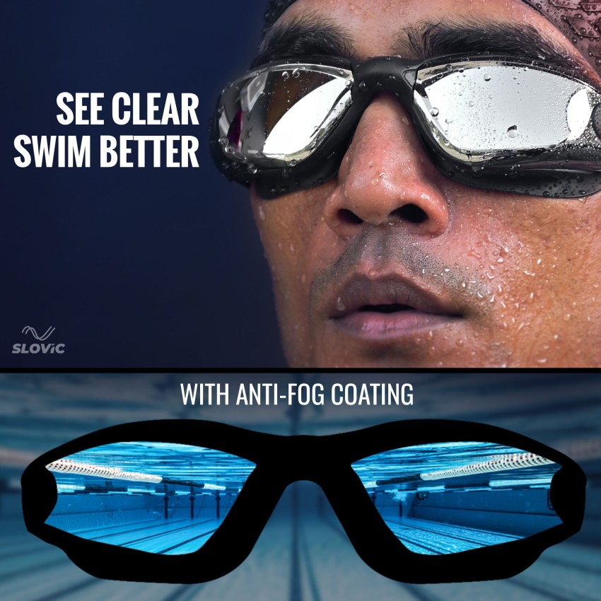 Swimming glasses and cap online