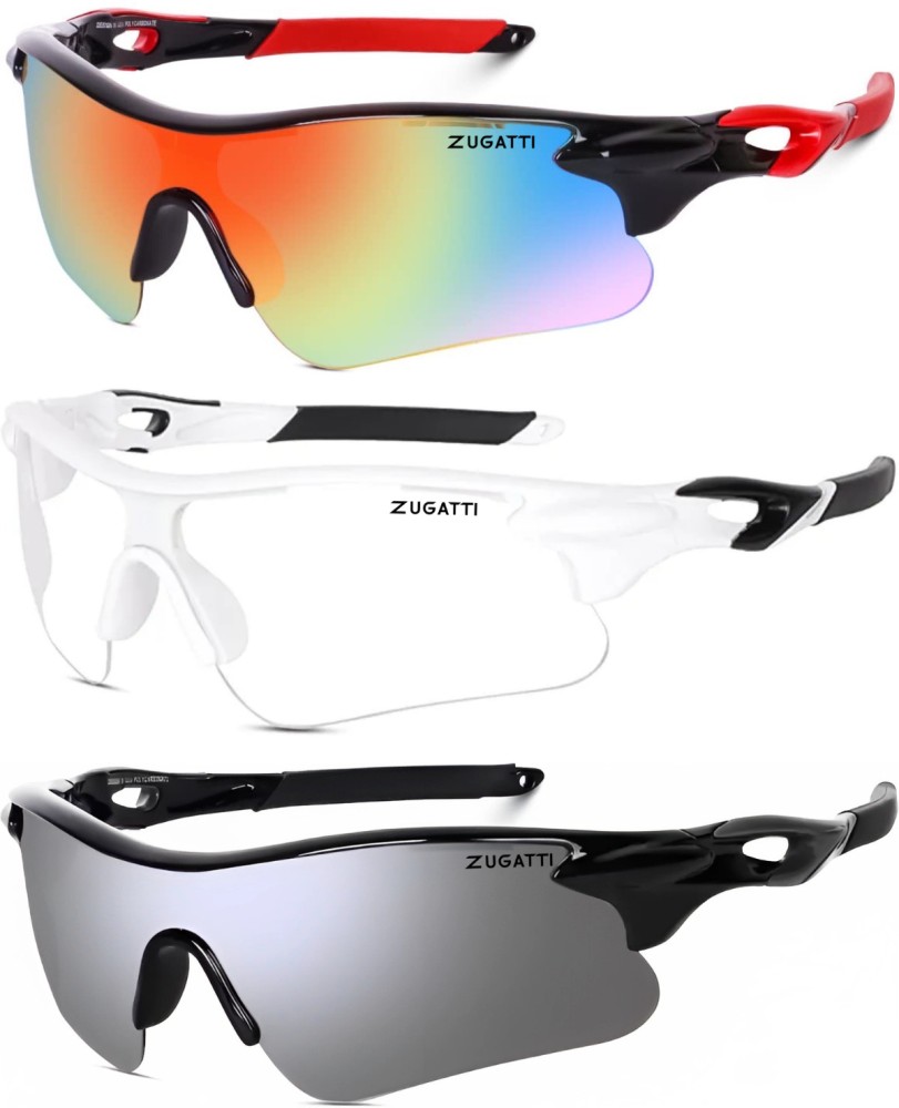 Bingo Mirrored, Polarized, Uv Protection Sports Sunglasses Free Size Men & Women Sports Goggles