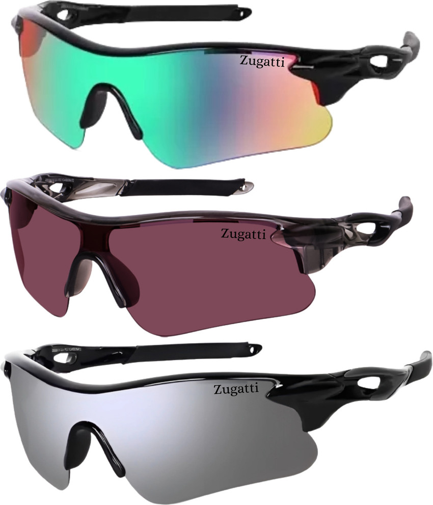 Zugatti Mirrored Gradient Sports Goggle Polarized UV Protection Night Vision Cricket Goggles Buy Zugatti Mirrored Gradient Sports Goggle Polarized UV Protection Night Vision Cricket Goggles Online at ...