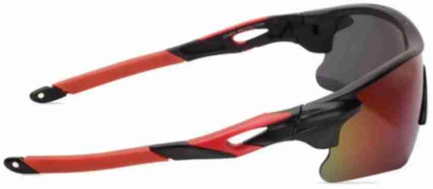 Cricket Goggles Mirrored UV400 Lenses Men Sports Men's