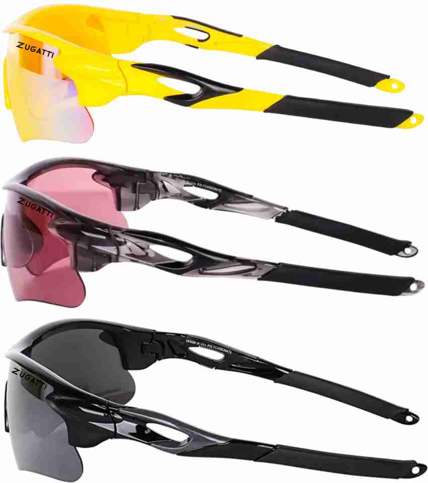Zugatti Mirrored, Polarized, UV Protection Sport Sunglasses (Free Size)  (Men & Women) Sports Goggles - Buy Zugatti Mirrored, Polarized, UV  Protection Sport Sunglasses (Free Size) (Men & Women) Sports Goggles Online  at