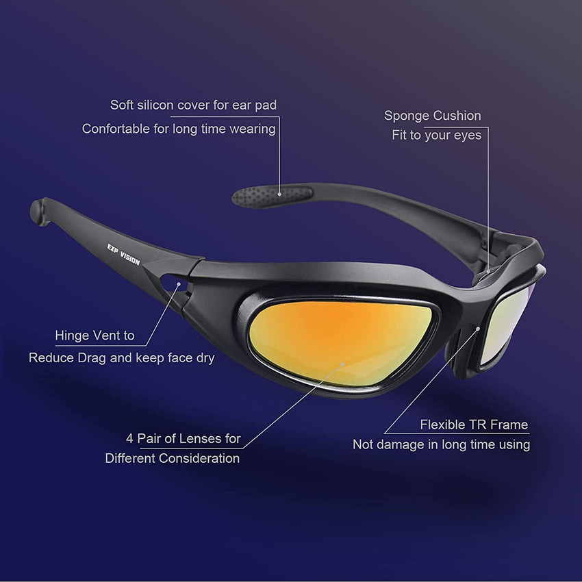Linist Polarized Motorcycle Riding Goggles Windproof Cycling Glasses Cycling Goggles Buy Linist Polarized Motorcycle Riding Goggles Windproof Cycling Glasses Cycling Goggles Online at Best Prices in I...