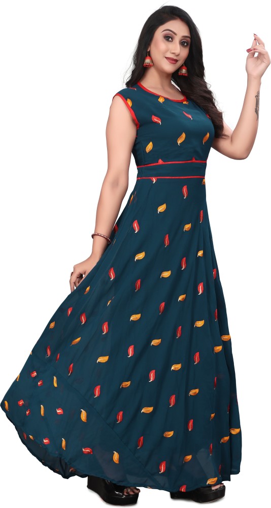 Flipkart long frock clearance kurtis