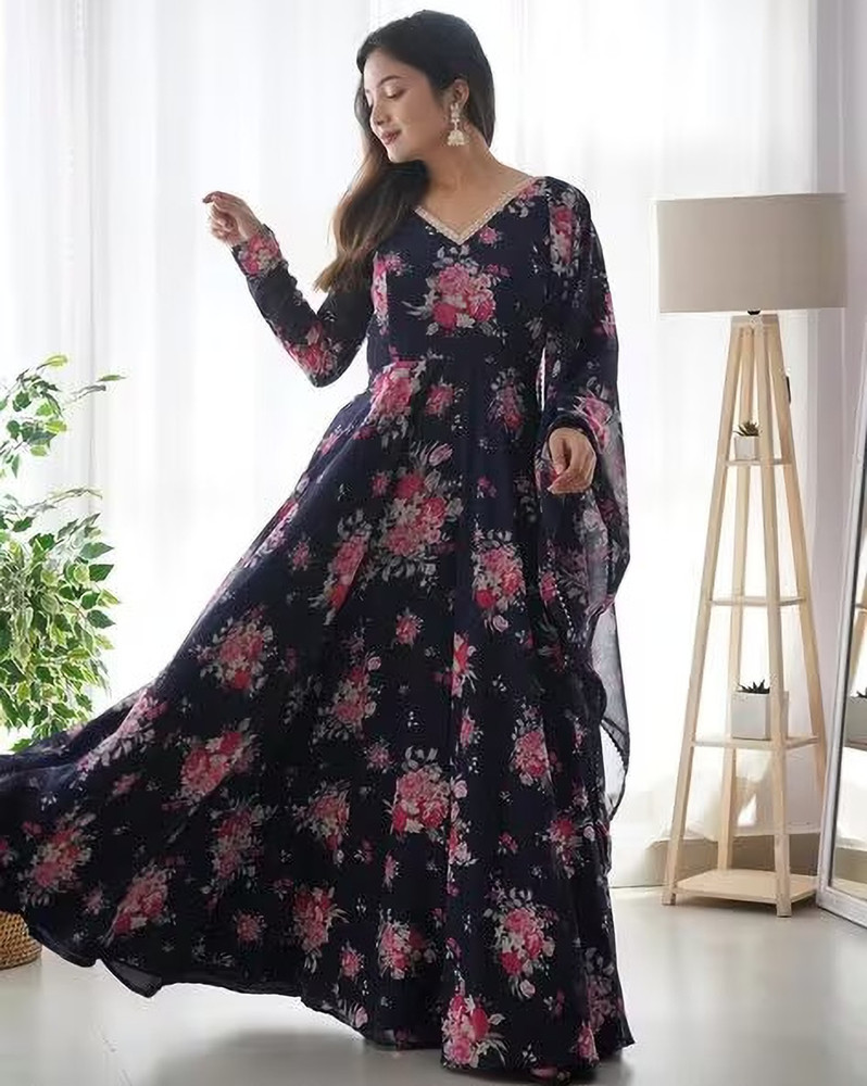 My Unique Sale Flared A line Gown Price in India Buy My Unique Sale Flared A line Gown online at Flipkart