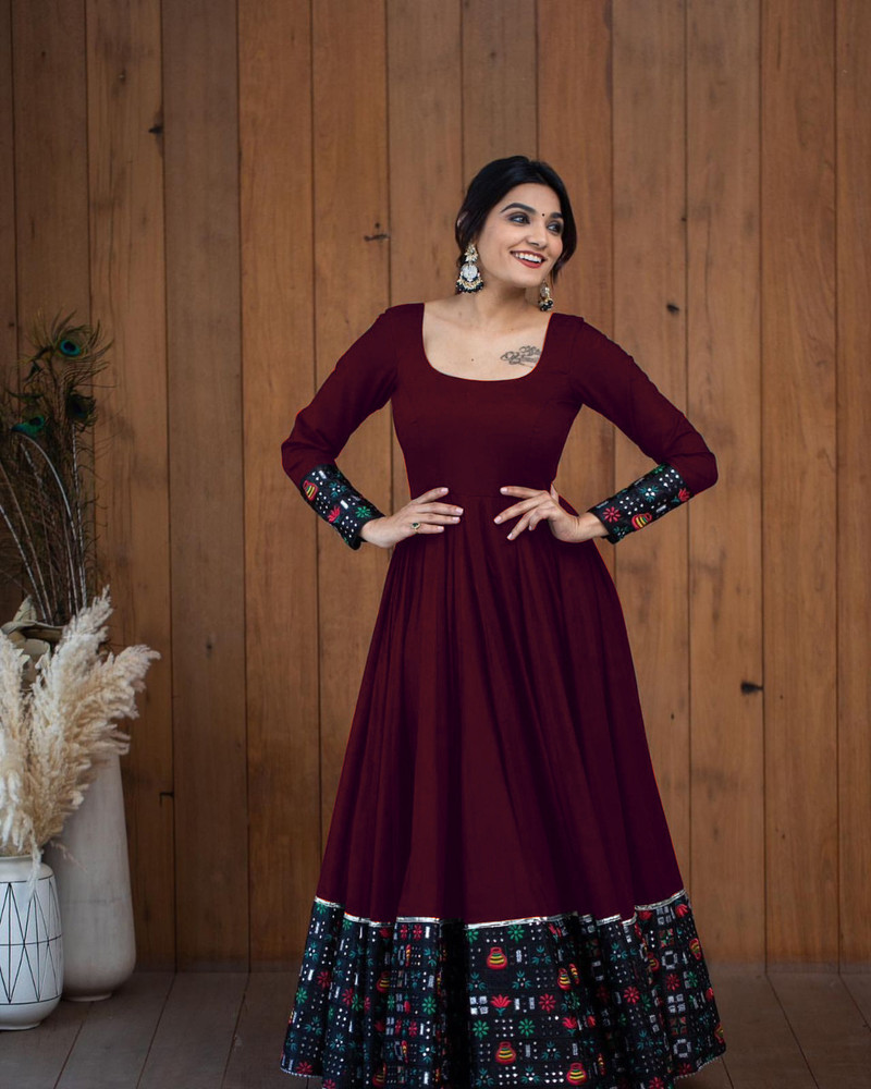 Flipkart gown dress on sale