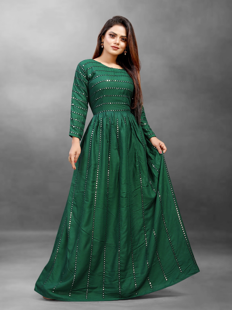 Julee Anarkali Gown Price in India Buy Julee Anarkali Gown online at Flipkart