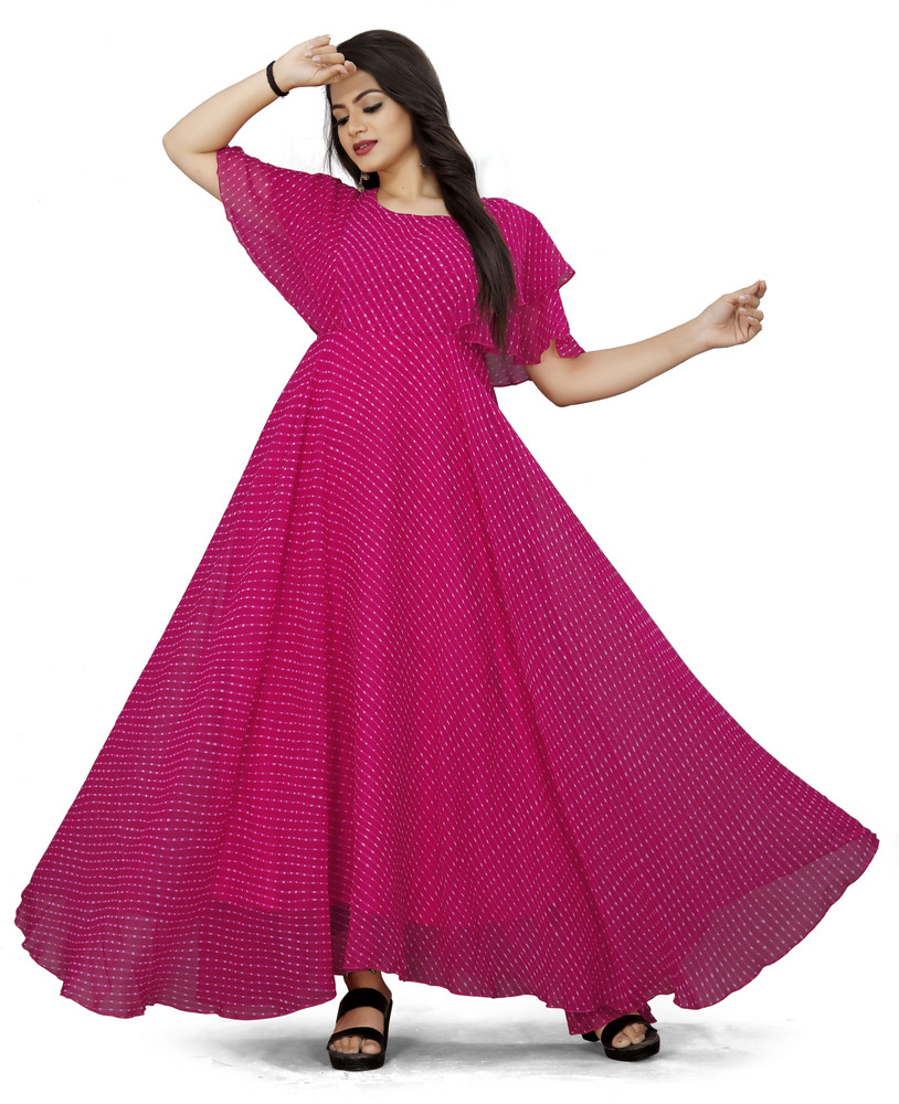 Flipkart long gown with price online