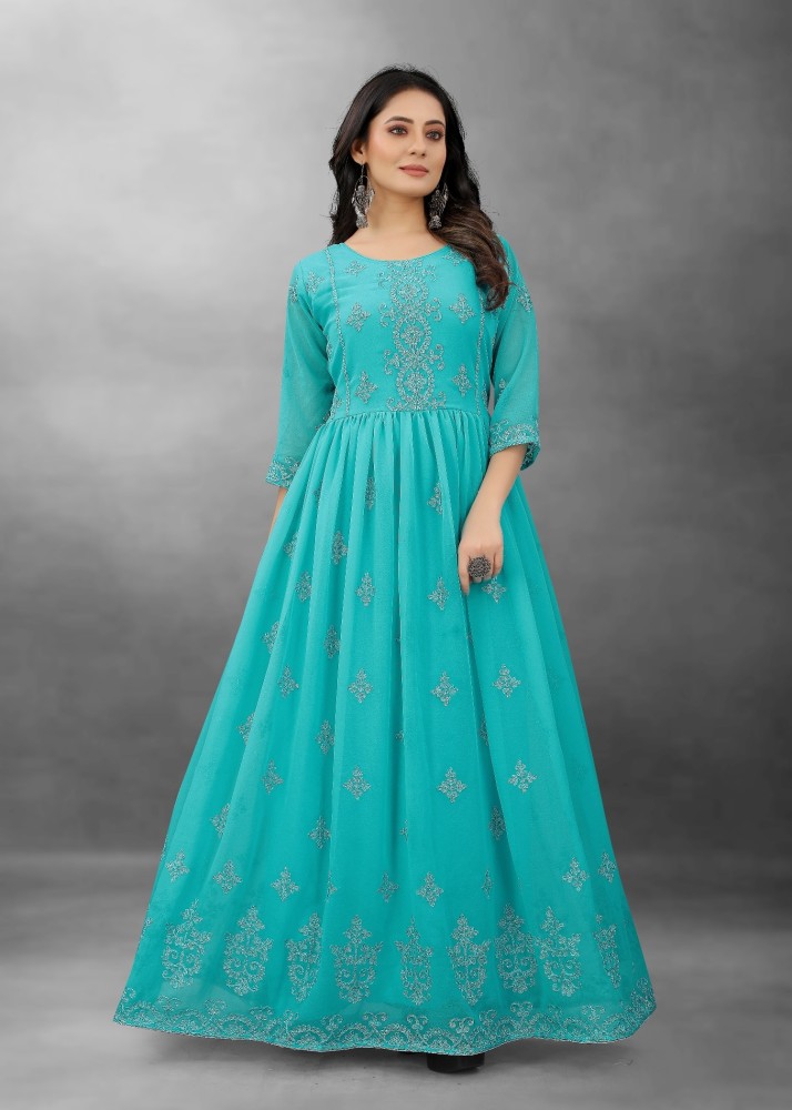 Active on sale anarkali gown