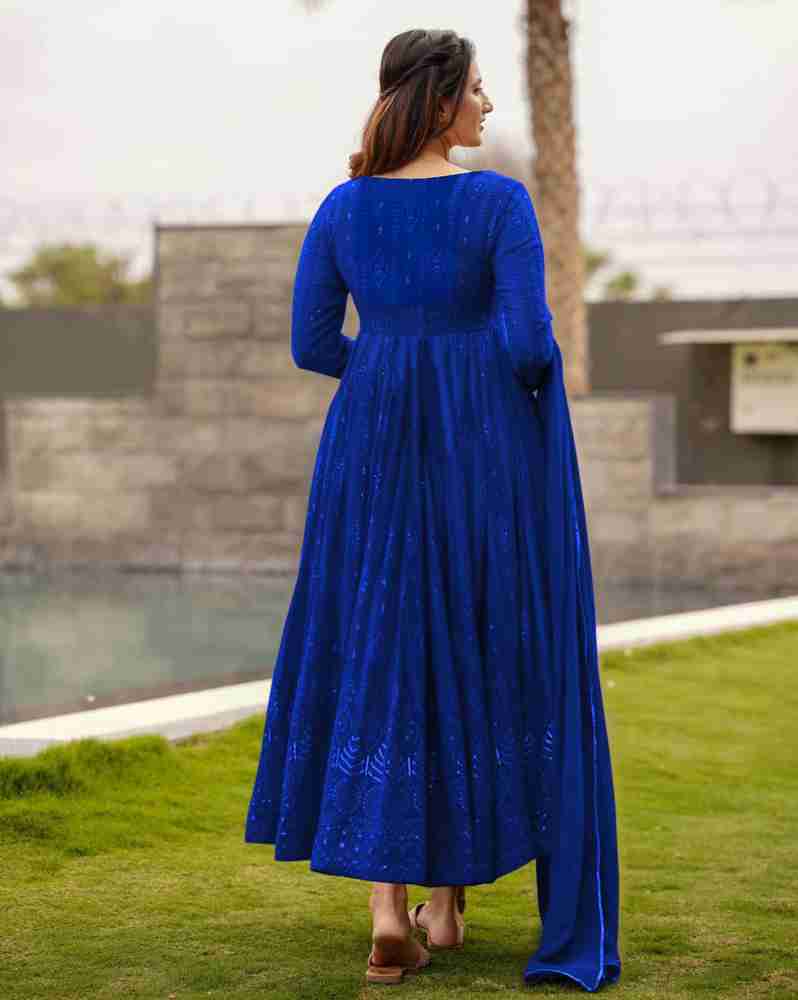 Trilok fab cheap anarkali gown