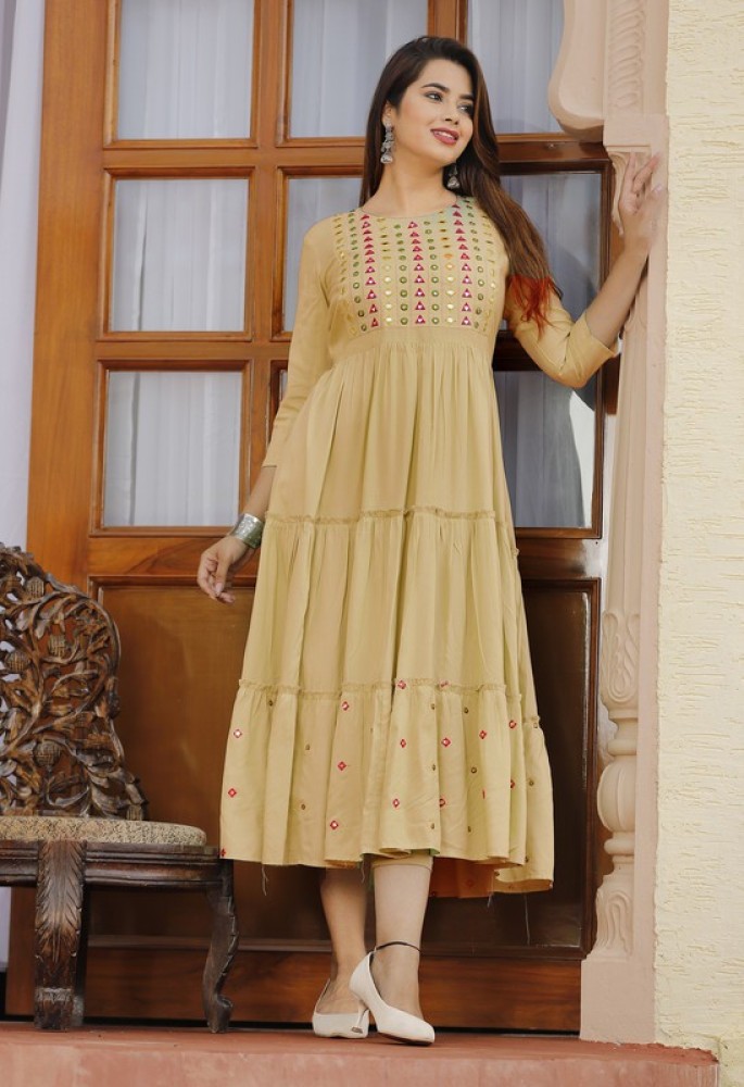 Anarkali kurti hot sale design 2018