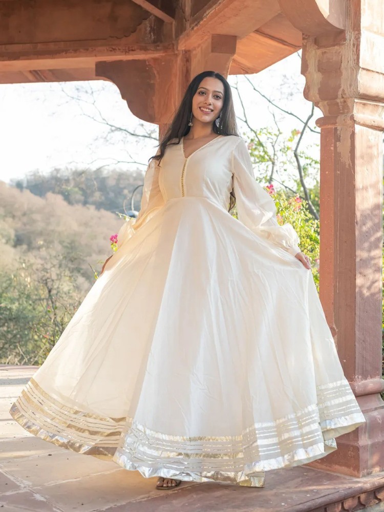 Gaun anarkali sale