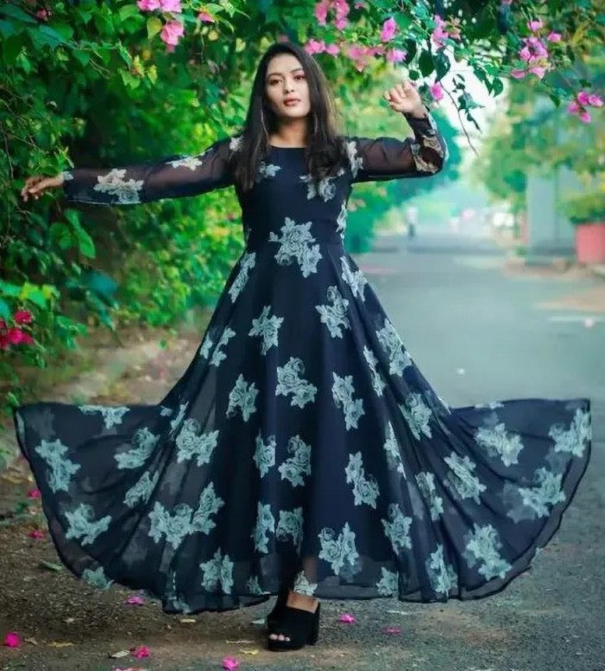 Anarkali gown shop on flipkart