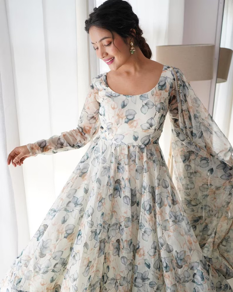 My Unique Sale Flared A line Gown Price in India Buy My Unique Sale Flared A line Gown online at Flipkart